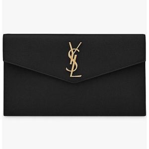 YSL Clutch Medium Black